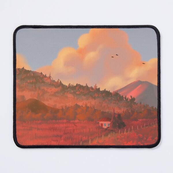 Item preview, these fields under the orange hues designed and sold by mienar.