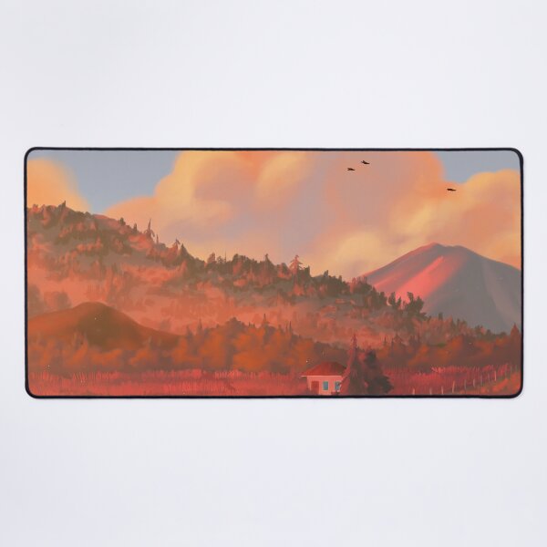 Item preview, these fields under the orange hues designed and sold by mienar.