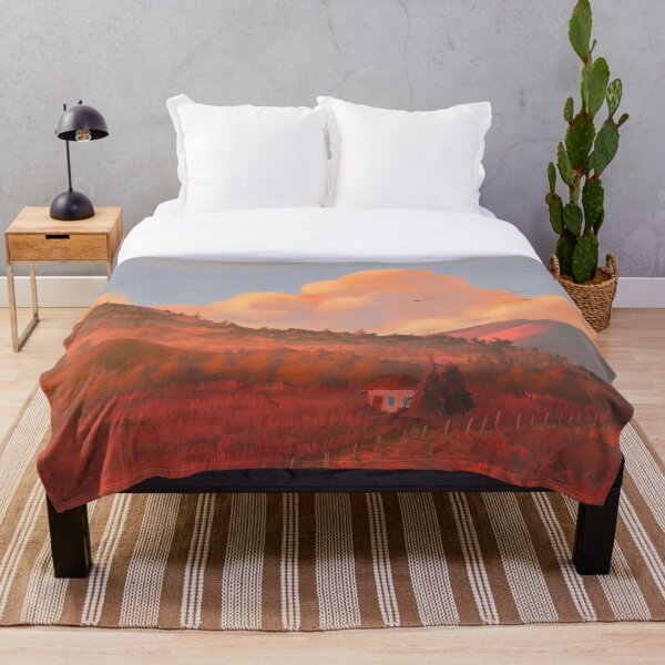 Item preview, these fields under the orange hues designed and sold by mienar.