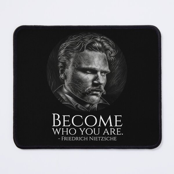 Item preview, Friedrich Nietzsche Quote - Become Who You Are - Philosophy designed and sold by Styrman.