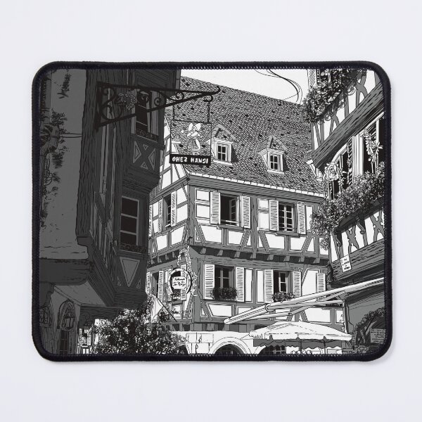 Item preview, Alsace, Colmar illustration designed and sold by rozace.