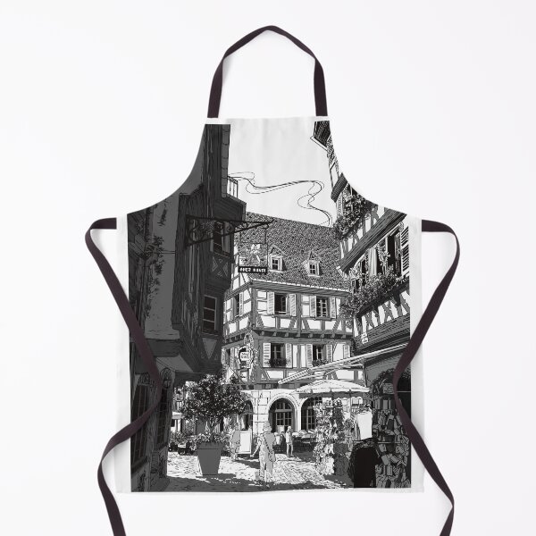 Item preview, Alsace, Colmar illustration designed and sold by rozace.