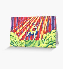 The Rainbow Forest Greeting Card