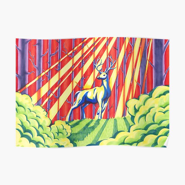The Rainbow Forest Poster