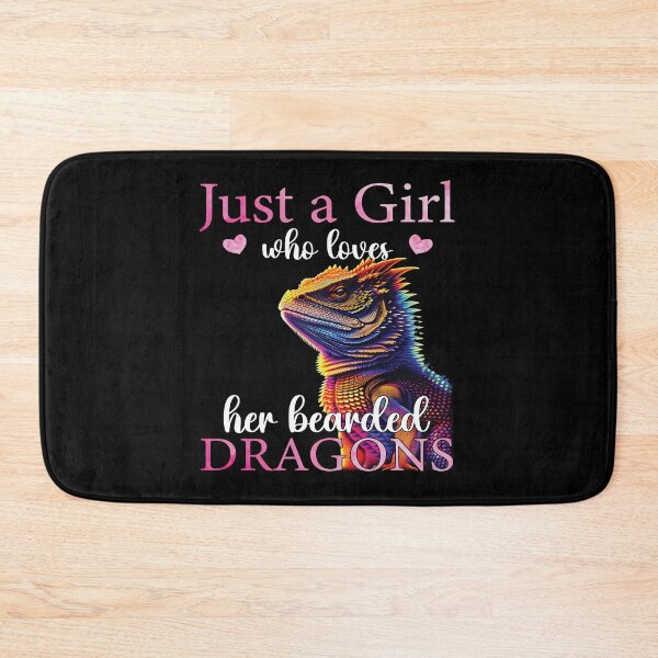 Item preview, Just a girl who loves bearded dragon Lizard Lover designed and sold by Trendy Valley .