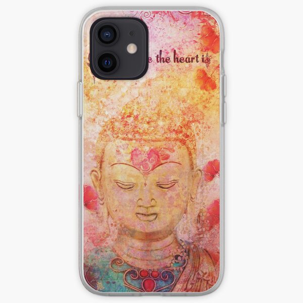 om is where the heart is iPhone Soft Case