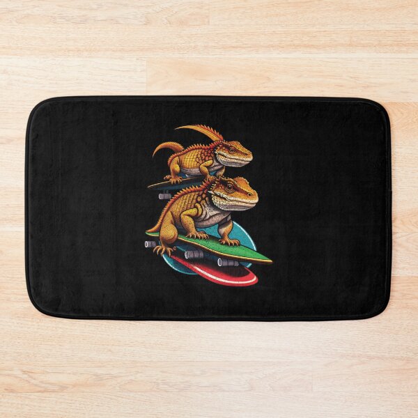 Item preview, Bearded Dragon On Skateboard Funny Cute Lizard Lover designed and sold by Trendy Valley .
