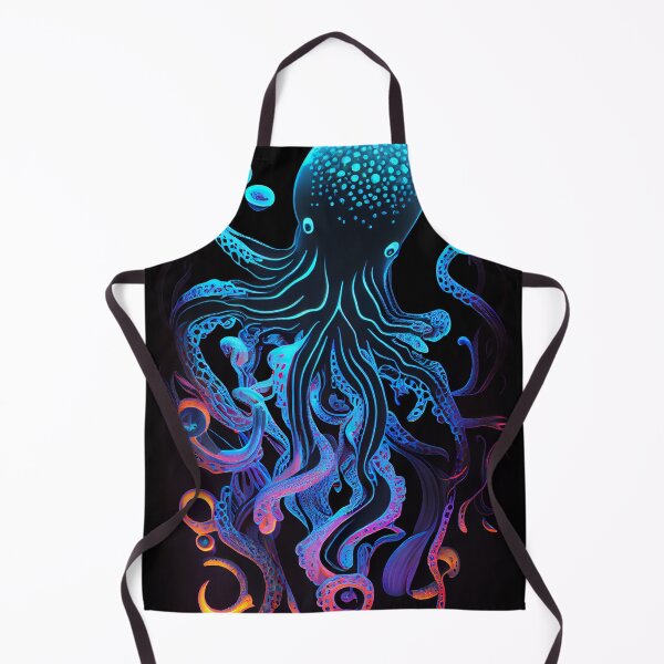 Item preview, Gleaming Deep Sea Squid - Under The Sea designed and sold by mcmtdesigns.
