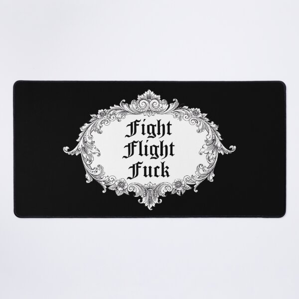 Item preview, Fight Flight Fuck designed and sold by Thingamabobbidi.