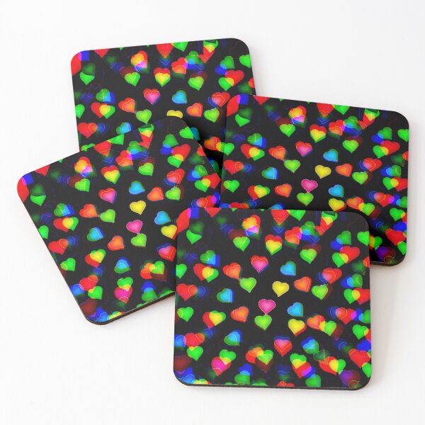 Item preview, Colorful hearts designed and sold by zeljana0504.