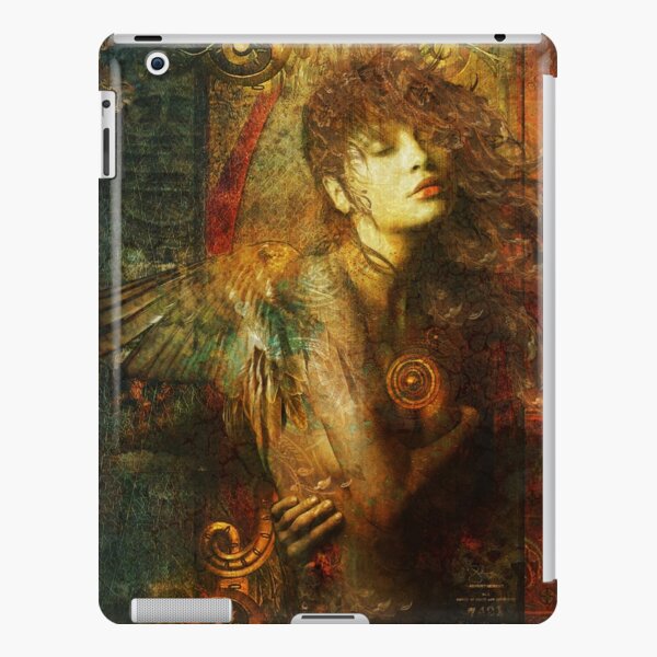 Gold Leaf Angel iPad Snap Case