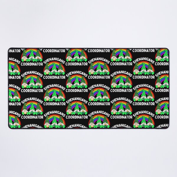 Item preview, Shenanigans Coordinator 3 Cute Irish Gnome Leprechauns Green Shamrocks designed and sold by funnytshirtemp.