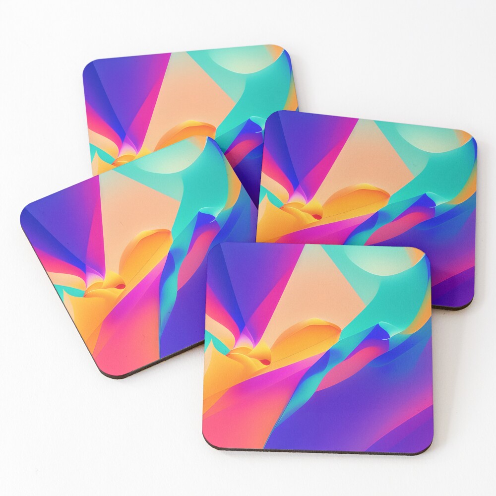 Item preview, Coasters (Set of 4) designed and sold by ArtificialCraft.