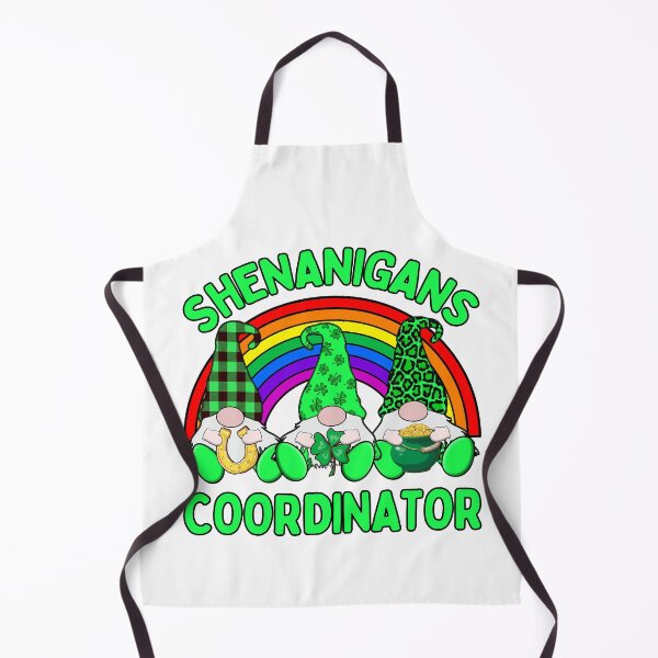 Item preview, Shenanigans Coordinator 3 Cute Irish Gnome Leprechauns Green Shamrocks  designed and sold by funnytshirtemp.