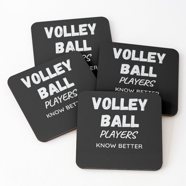 Item preview, Volleyball Players Know Better Funny volleyball saying designed and sold by lang-popart.