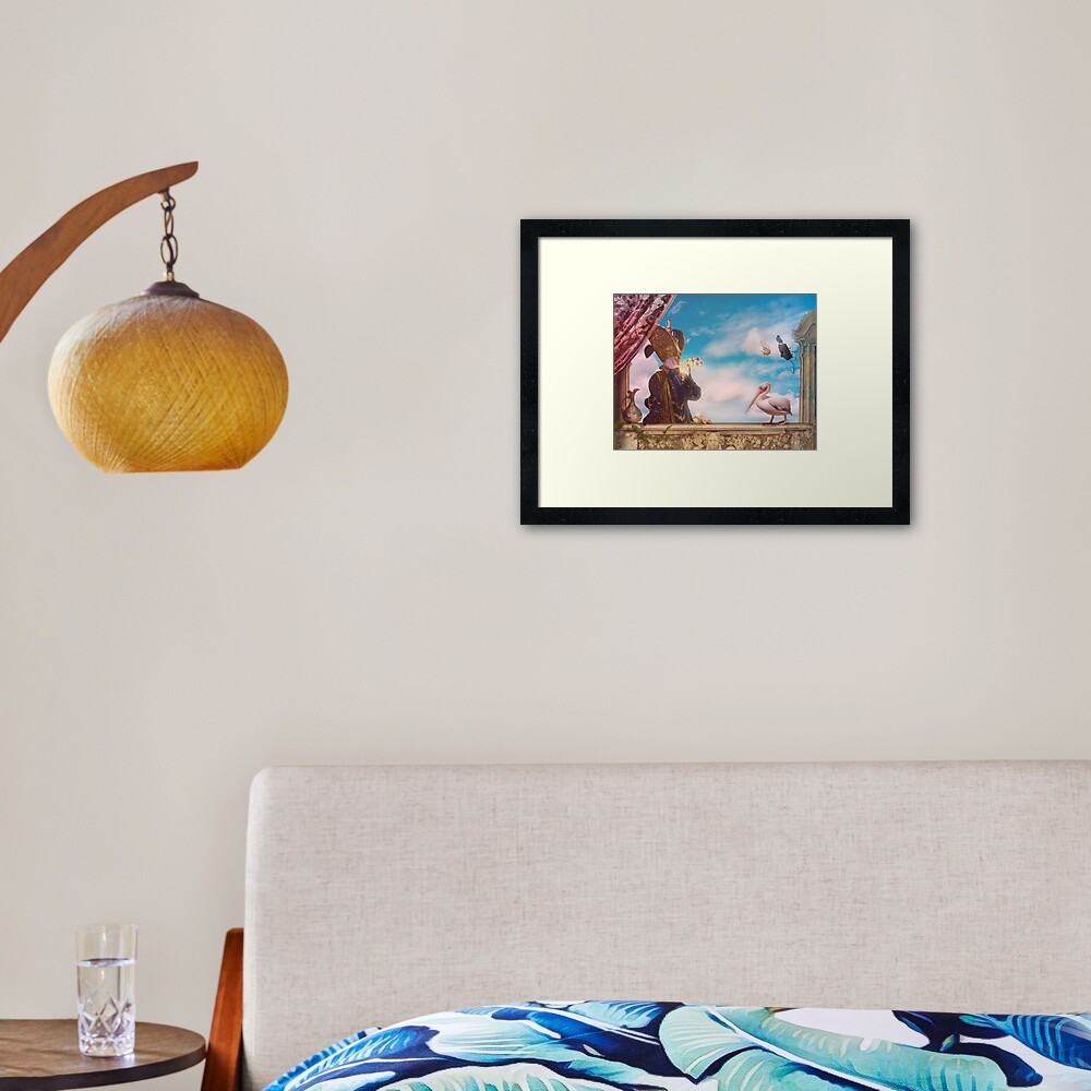 matinee in venice Framed Art Print