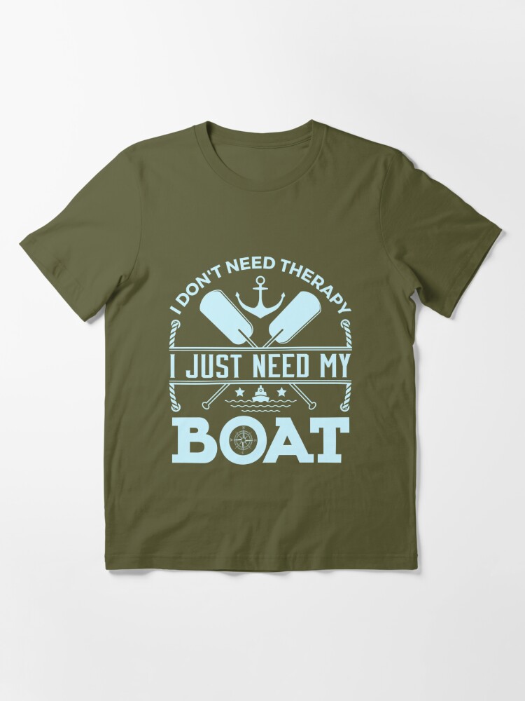 LICENSED CHARACTER Tシャツ Boatand#34; 【 I Dont Need Therapy I