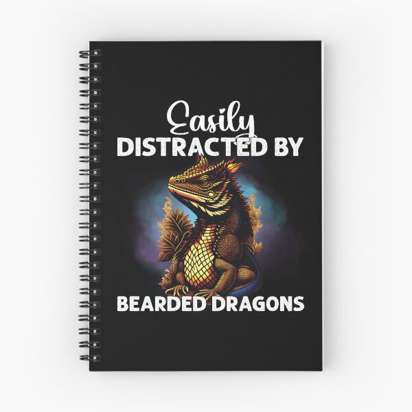 Item preview, Easily Distracted By Bearded Dragons Funny Lizard Lover  designed and sold by Trendy Valley .