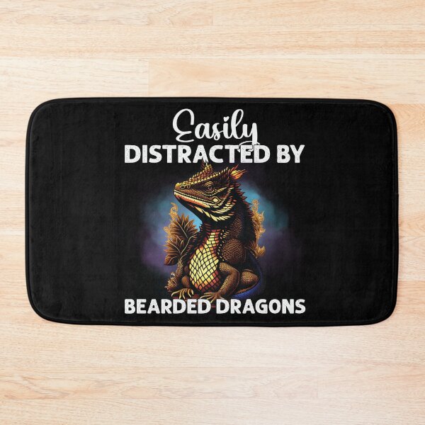 Item preview, Easily Distracted By Bearded Dragons Funny Lizard Lover  designed and sold by Trendy Valley .
