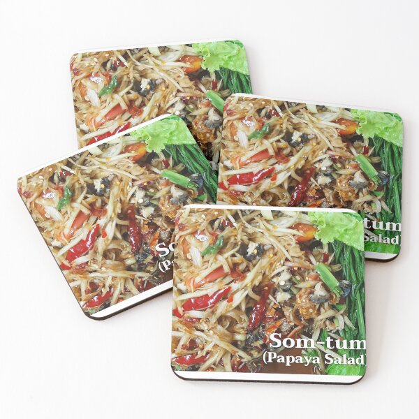 Item preview, Som-Tum (Papaya Salad) designed and sold by Roninlibra.