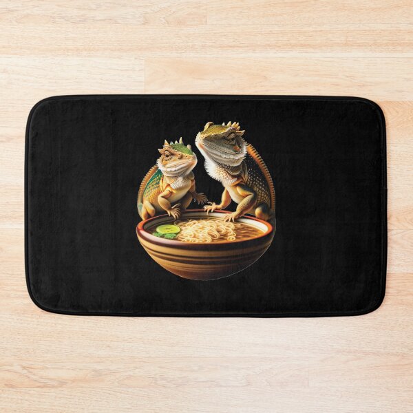 Item preview, Funny Bearded Dragon with Ramen Noodles Bowl  designed and sold by Trendy Valley .