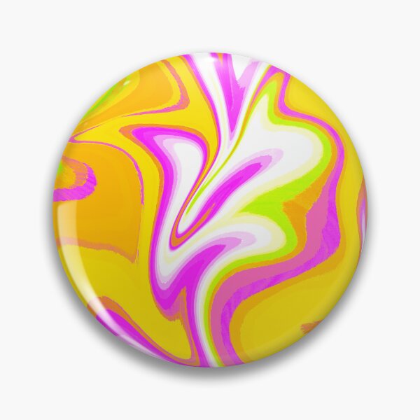 Item preview, Modern Swirl Abstract Pattern Neon Tones, Neon Green, Orange, Neon Yellow, Neon Blue, White, Red and Hot Pink Design designed and sold by theprintedclub.