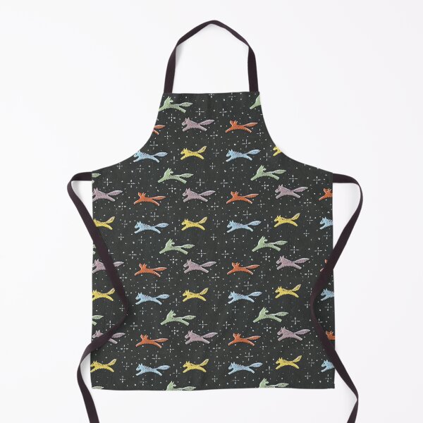 Item preview, Colorful Wolves Running Through The Stars - Native American Picture Writing Inspired Design designed and sold by TheRainFamily.