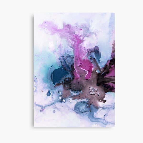 Abstract Watercolor Painting Canvas Print