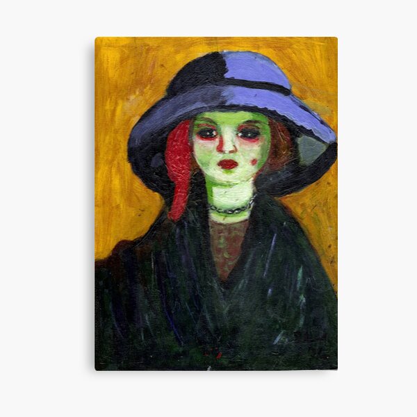 Dolly (After Kees Van Dongen) Canvas Print