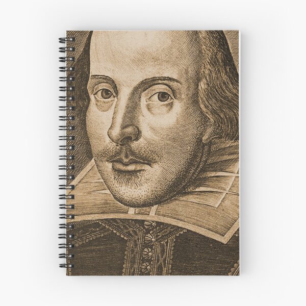 Item preview, Shakespeare Droeshout Engraving Portrait designed and sold by Styled Vintage.