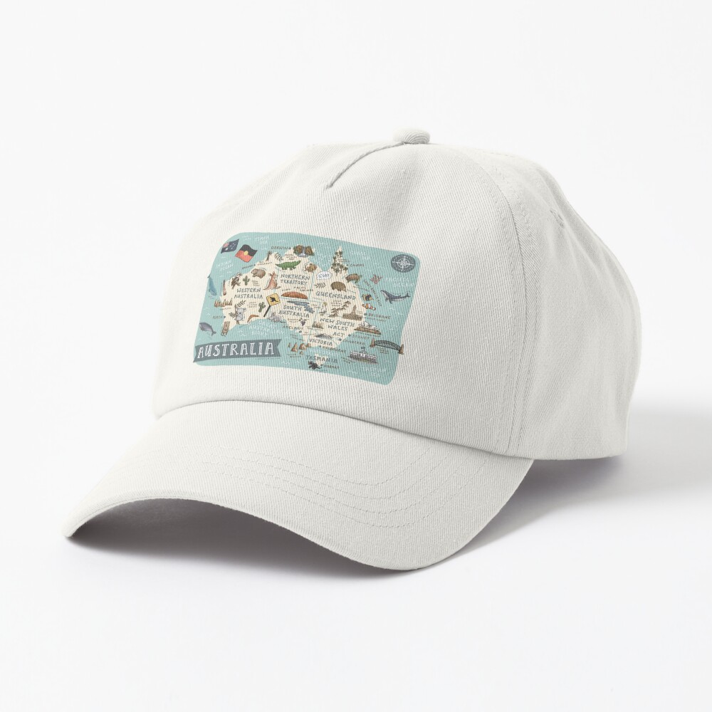 Vista previa del artículo con la obra «Dad hat», diseñado y vendido por thosepencils.