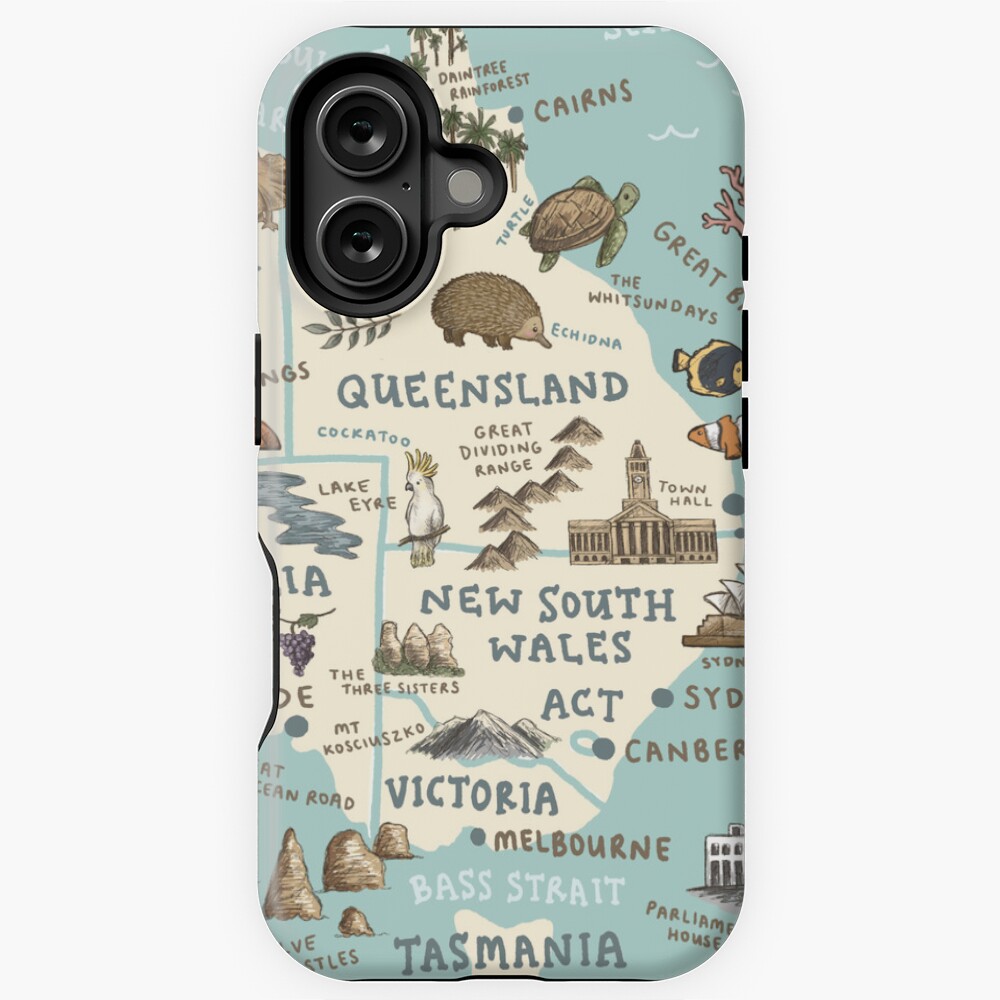Vista previa del artículo con la obra «Funda resistente MagSafe para iPhone», diseñado y vendido por thosepencils.