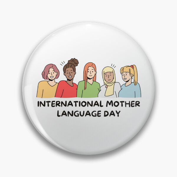 Item preview, international mother language day designed and sold by Eriksonshop.