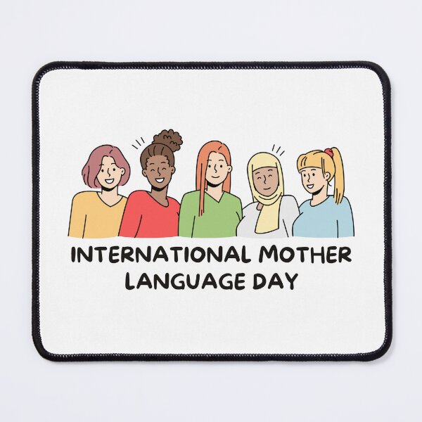 Item preview, international mother language day designed and sold by Eriksonshop.