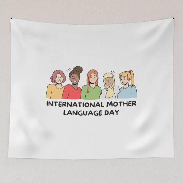 Item preview, international mother language day designed and sold by Eriksonshop.