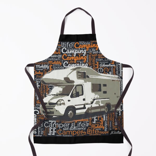 Artikelvorschau, CAMPER LIFE – English Wohnmobil-Lifestyle-Kunstwerk von Jo Willem ART für Wohnmobilisten, Camper, Freiheitsliebende, Liebhaber von Mobilität, Freiheit und Minimalismus entworfen und verkauft von JoWillem.