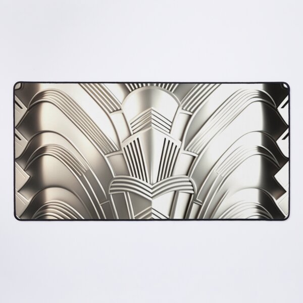 Aperçu de l'œuvre TOUT CHROME - Art Déco - MOTIF - Chrome créée et vendue par CleverCulture.
