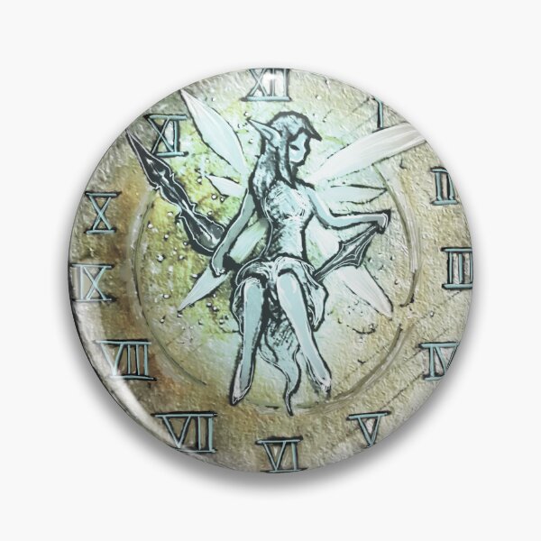 Item preview, "Time Fairy Sitting on Clock Hand" designed and sold by ajrhys.