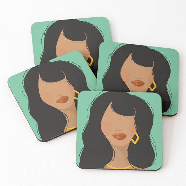 Item preview, Woman tropical portrait designed and sold by Ashoudesign.