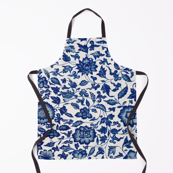 Item preview, Chinese blue flower pattern designed and sold by superbling.