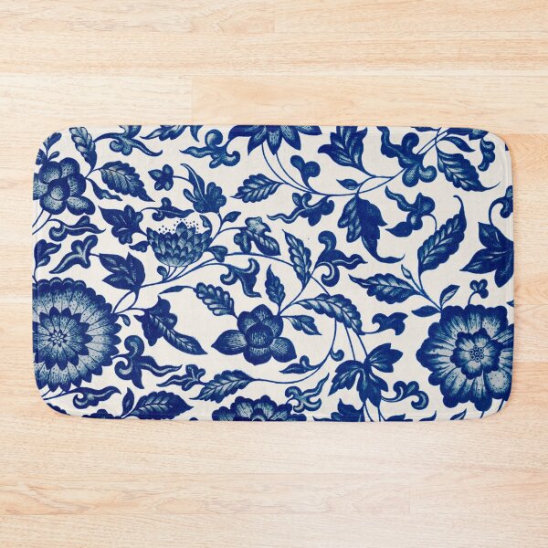 Item preview, Chinese blue flower pattern designed and sold by superbling.