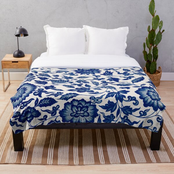 Artikelvorschau, Chinesisches blaues Blumenmuster entworfen und verkauft von superbling.