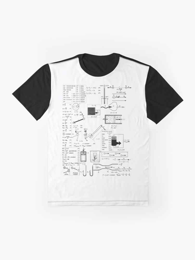 Alternate view of General Physics #General #Physics #GeneralPhysics Graphic T-Shirt