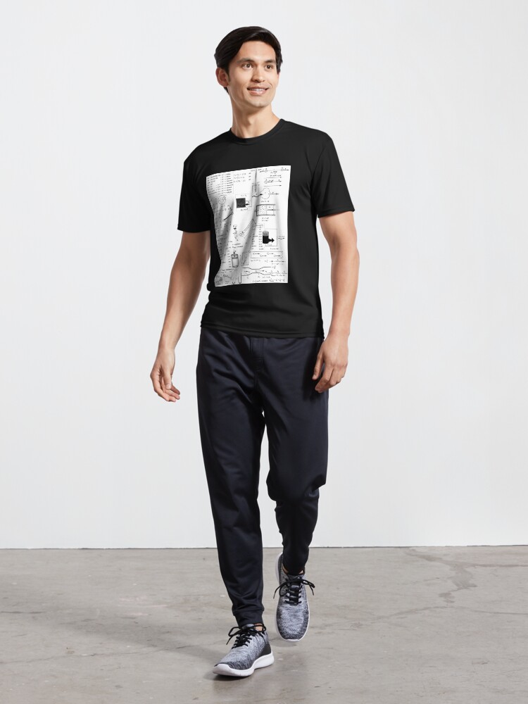 Alternate view of General Physics #General #Physics #GeneralPhysics Active T-Shirt