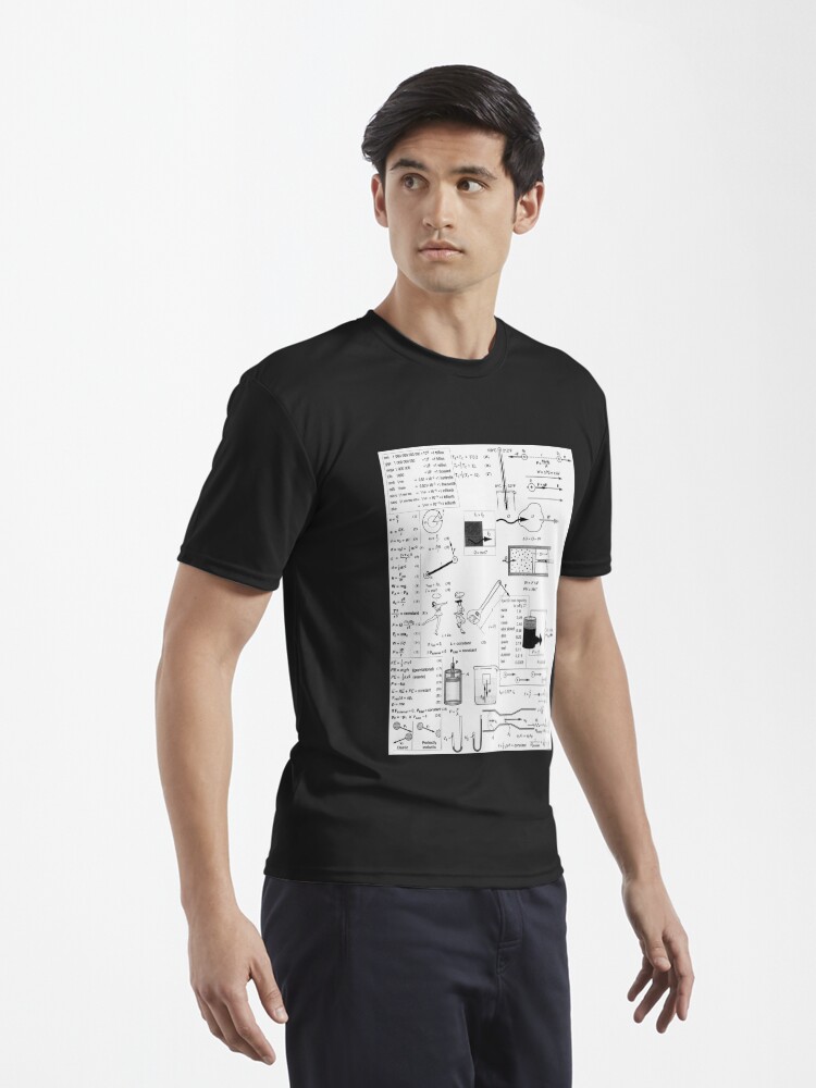 Alternate view of General Physics #General #Physics #GeneralPhysics Active T-Shirt
