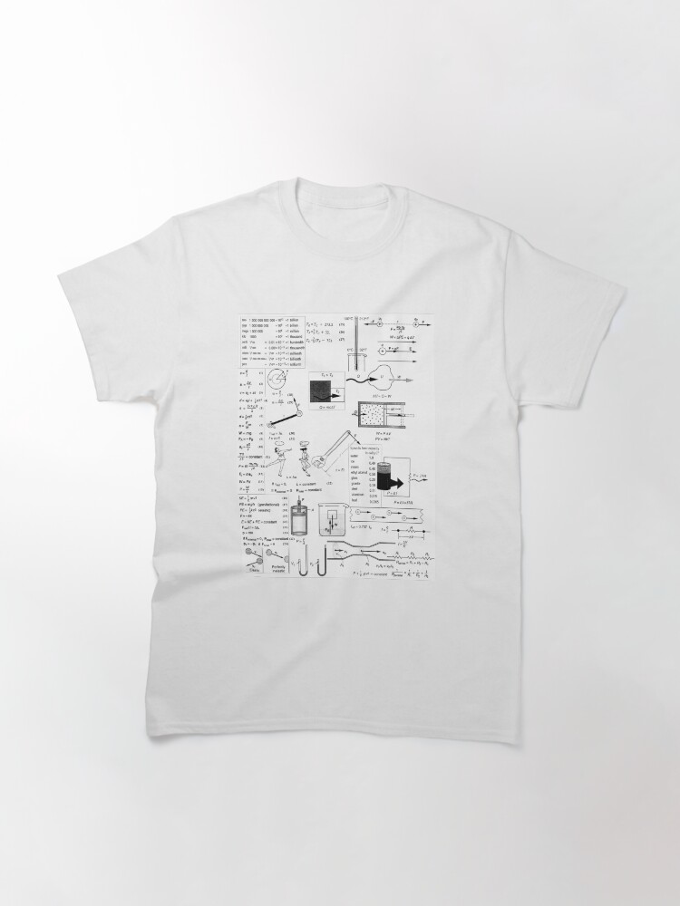 Alternate view of General Physics #General #Physics #GeneralPhysics Classic T-Shirt