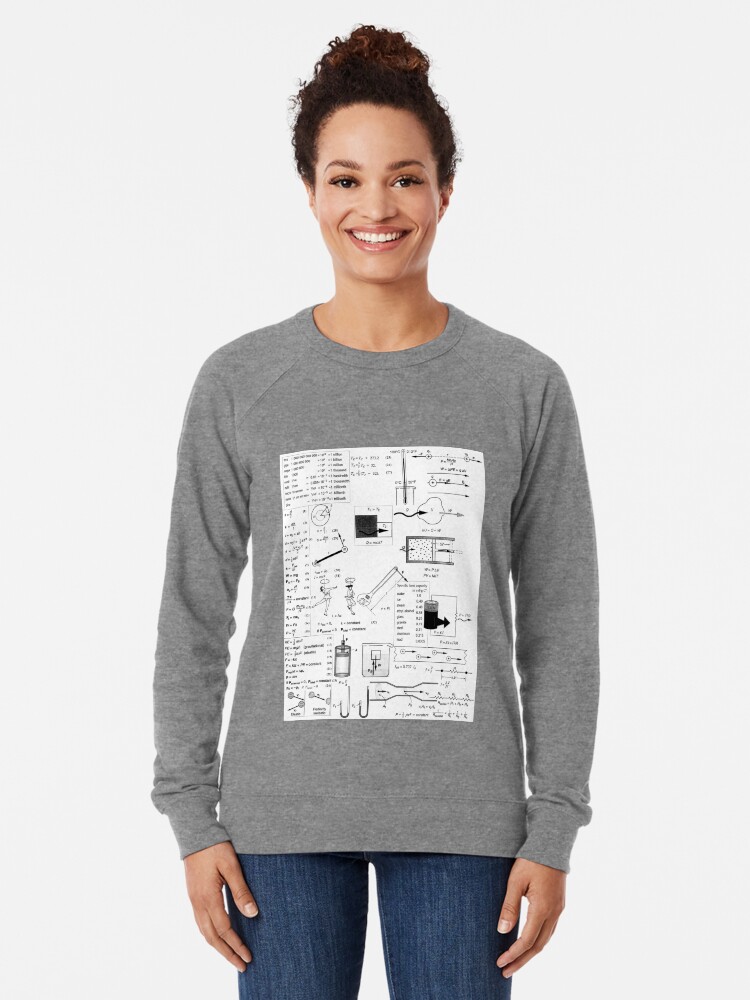 Alternate view of General Physics #General #Physics #GeneralPhysics Lightweight Sweatshirt