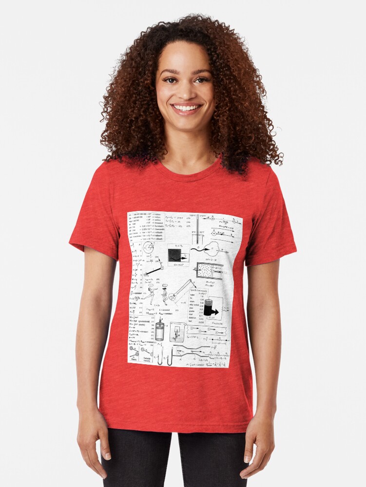 Alternate view of General Physics #General #Physics #GeneralPhysics Tri-blend T-Shirt