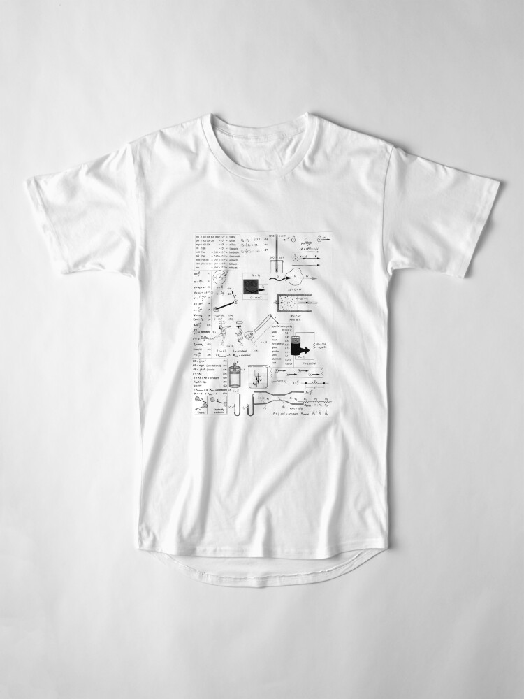 Alternate view of General Physics #General #Physics #GeneralPhysics Long T-Shirt
