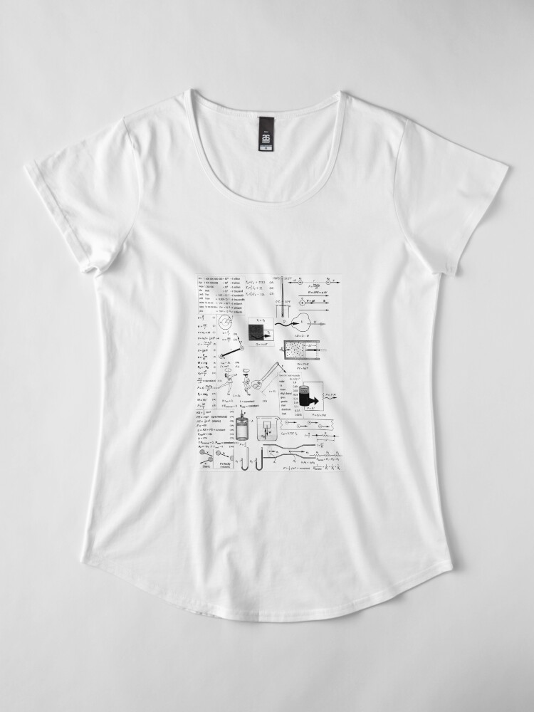 Alternate view of General Physics #General #Physics #GeneralPhysics Premium Scoop T-Shirt